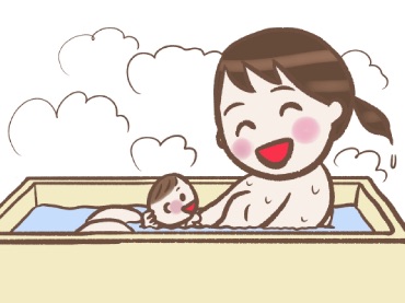 赤ちゃんとお風呂