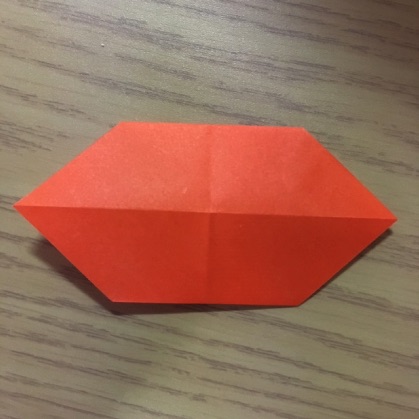 折り紙で指輪の作り方6