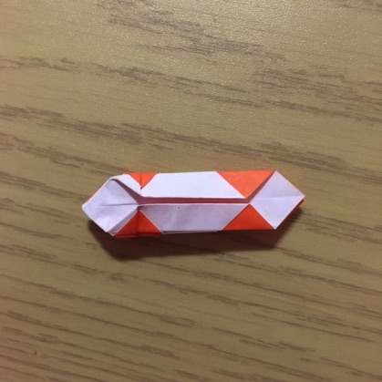 折り紙で指輪の作り方14