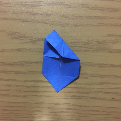 折り紙でカメラの折り方8