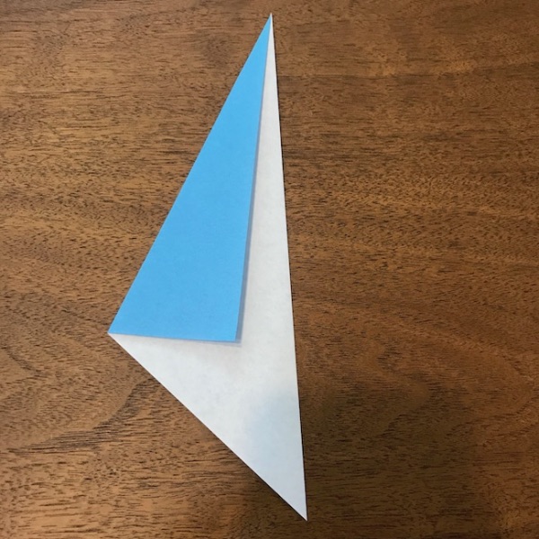 折り紙ペンギン立体の作り方・手順4