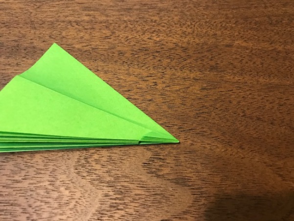 折り紙のツリー立体の簡単な折り方11