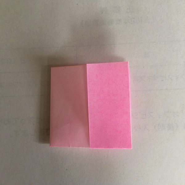 折り紙 2色ハートの折り方6