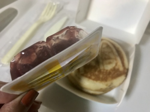 マックハワイアンパンケーキのソース